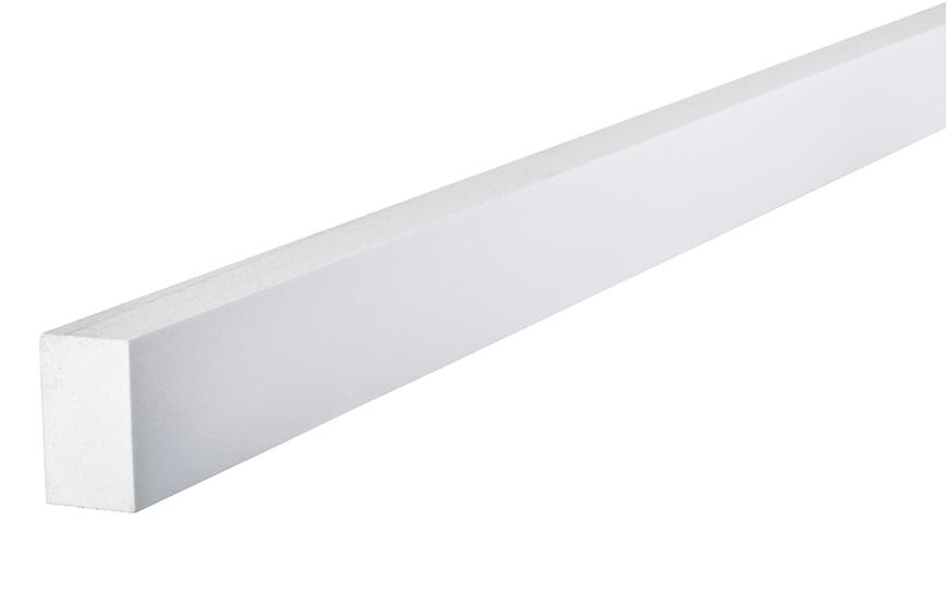 RIATHERM, 32 mm, HX-struktur, Heatstop, Opalvit, 980mm x 7000mm